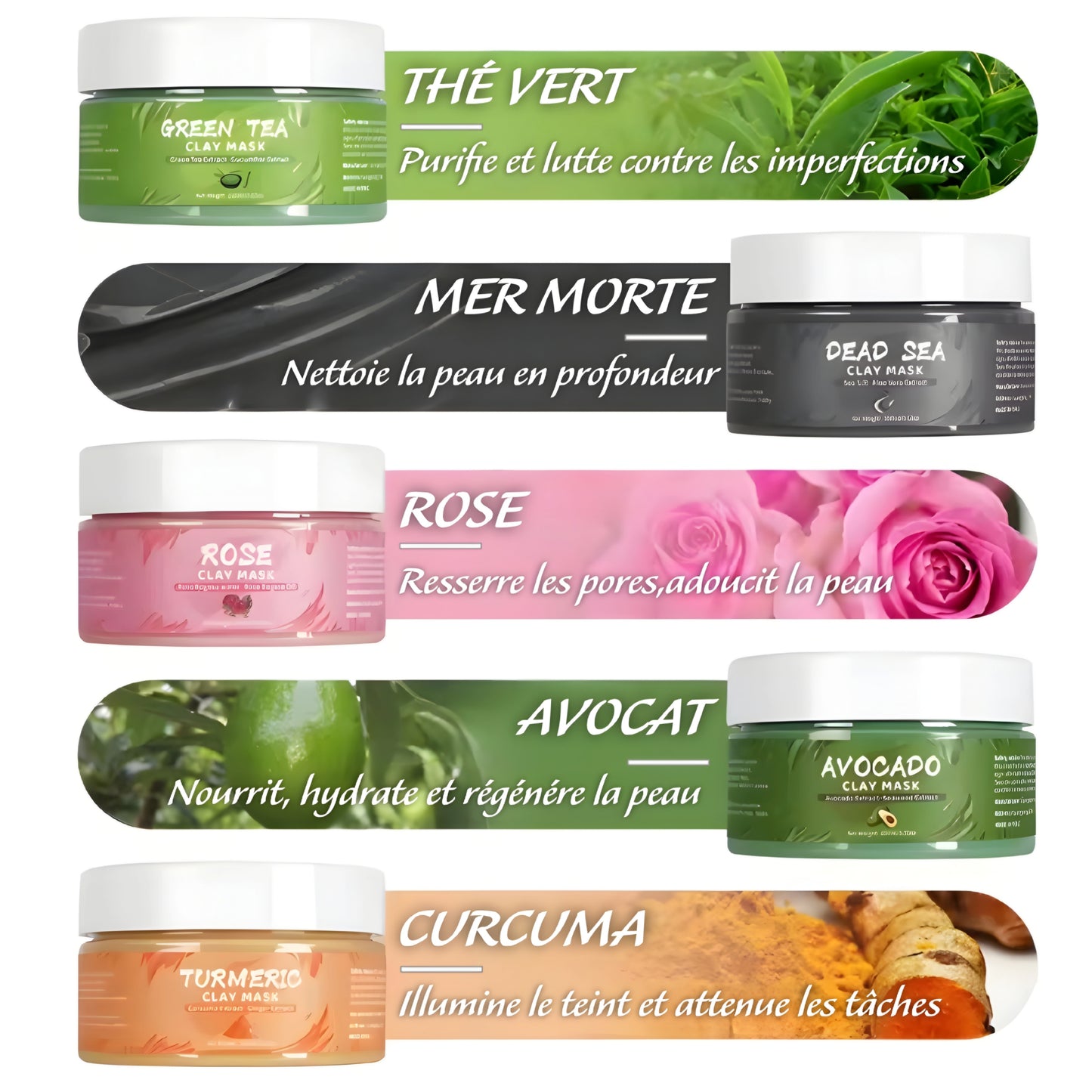 Glow mask collection